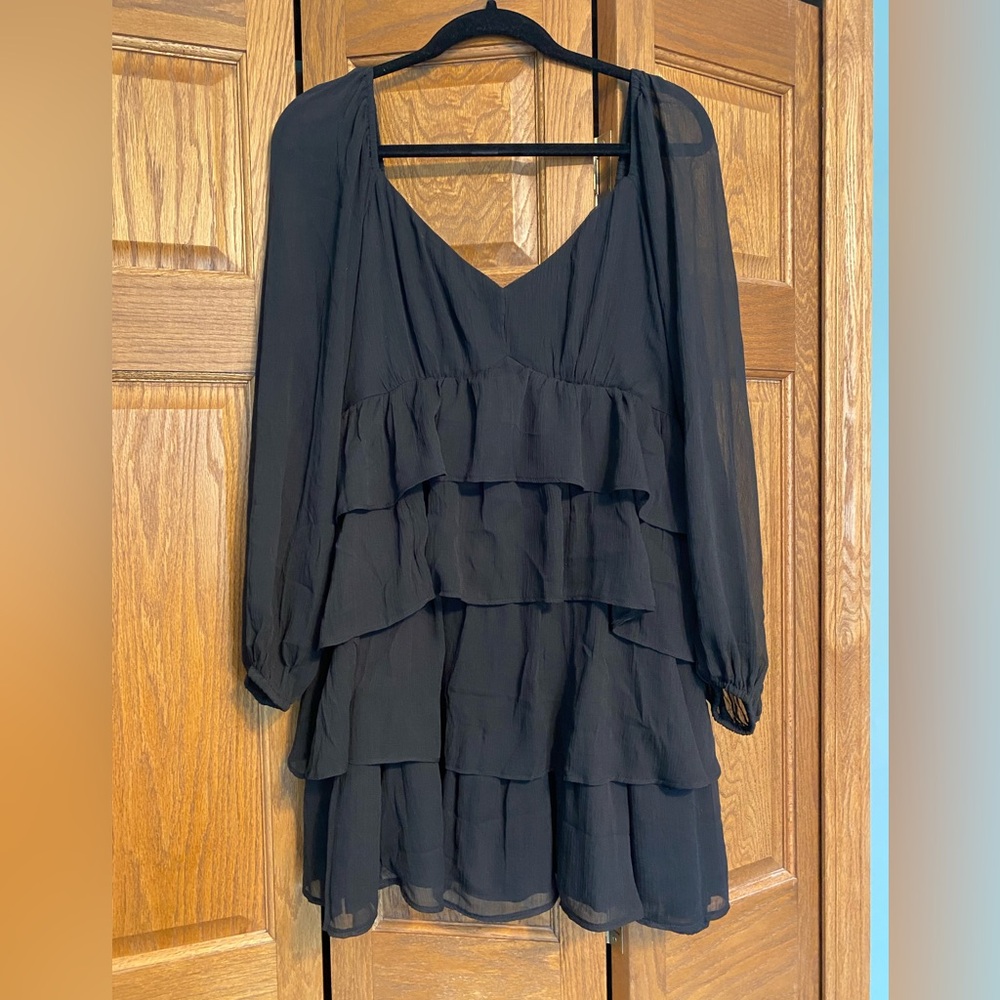 NWOT Abercrombie & Fitch Ruffle Dress